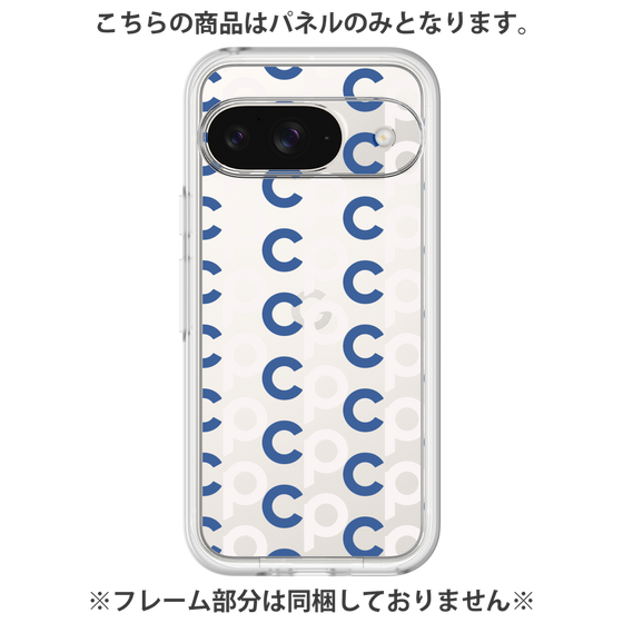 Premium Panel［ Original - CASEPLAY Initial All-over Pattern - Navy ］