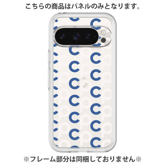 Premium Panel［ Original - CASEPLAY Initial All-over Pattern - Navy ］