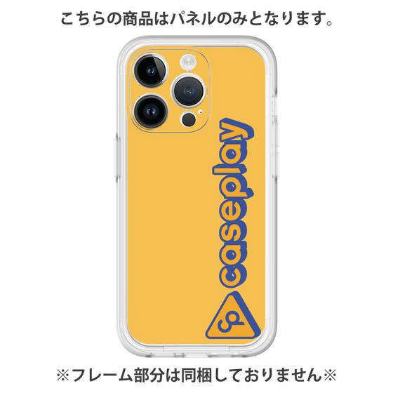 Premium Panel［ Original - CASEPLAY Logotype - Orange ］