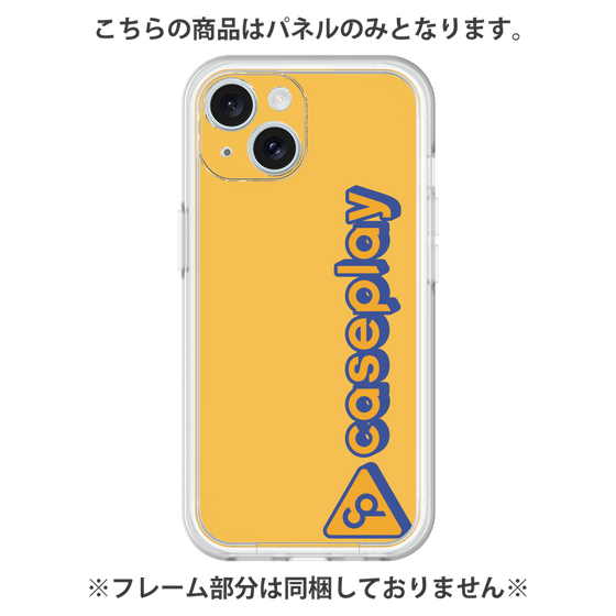 Premium Panel［ Original - CASEPLAY Logotype - Orange ］