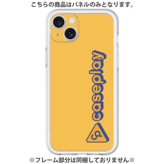 Premium Panel［ Original - CASEPLAY Logotype - Orange ］