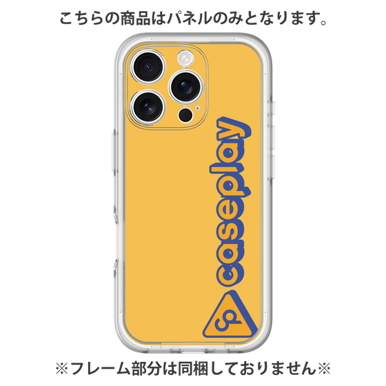 Premium Panel［ Original - CASEPLAY Logotype - Orange ］