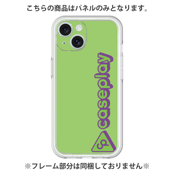 Premium Panel［ Original - CASEPLAY Logotype - Green ］