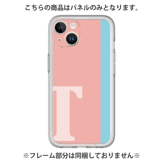 Premium Panel［ Original - initial color line - T pink ］