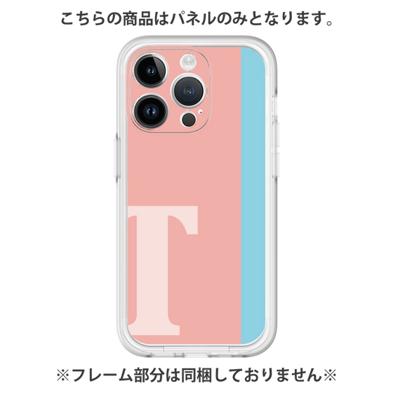 Premium Panel［ Original - initial color line - T pink ］