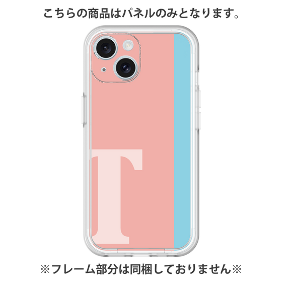 Premium Panel［ Original - initial color line - T pink ］