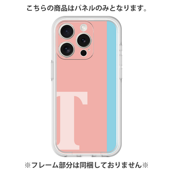 Premium Panel［ Original - initial color line - T pink ］