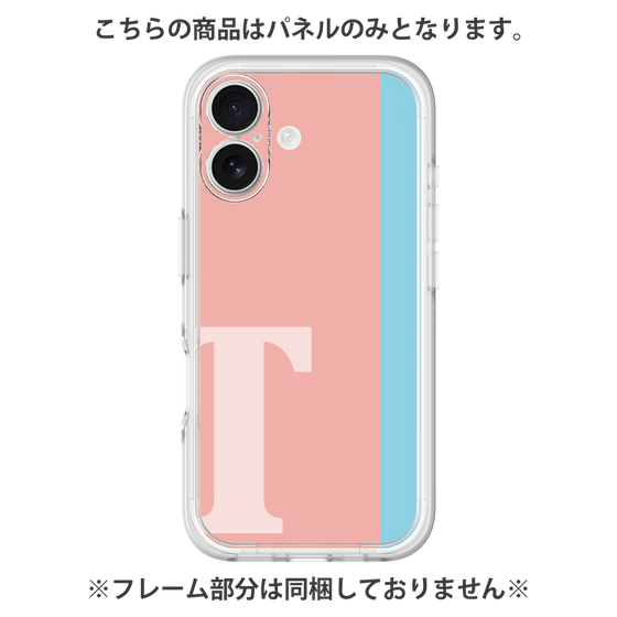 Premium Panel［ Original - initial color line - T pink ］