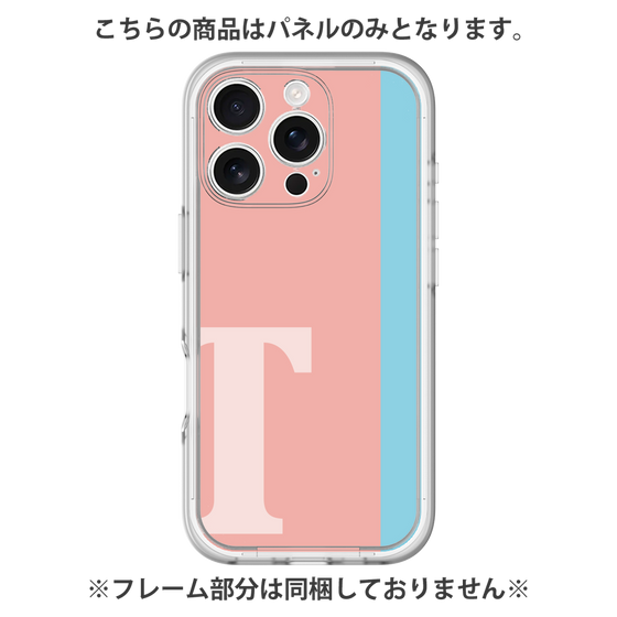 Premium Panel［ Original - initial color line - T pink ］