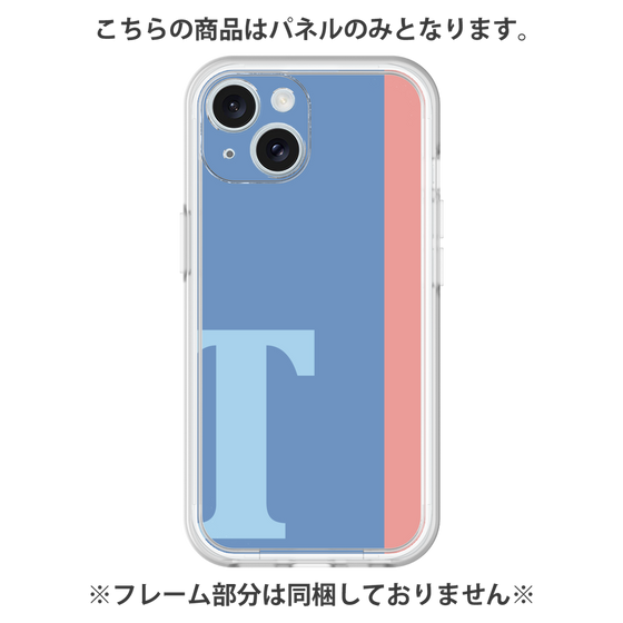 Premium Panel［ Original - initial color line - T blue ］