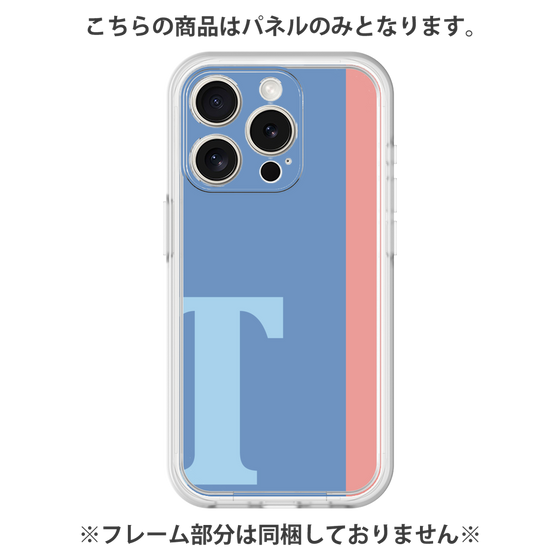Premium Panel［ Original - initial color line - T blue ］