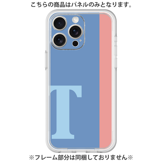 Premium Panel［ Original - initial color line - T blue ］