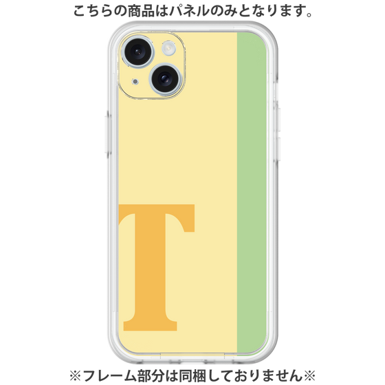 Premium Panel［ Original - initial color line - T yellow ］