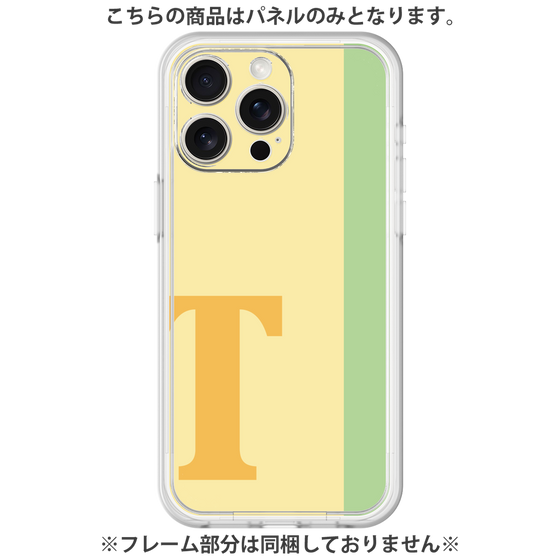 Premium Panel［ Original - initial color line - T yellow ］