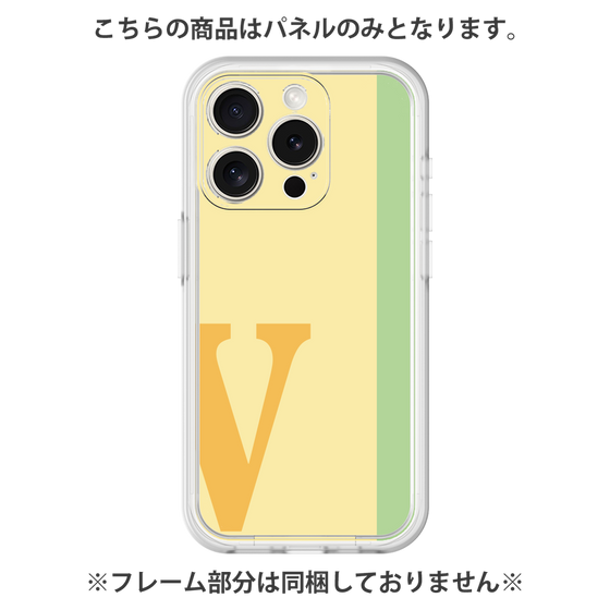 Premium Panel［ Original - initial color line - V yellow ］