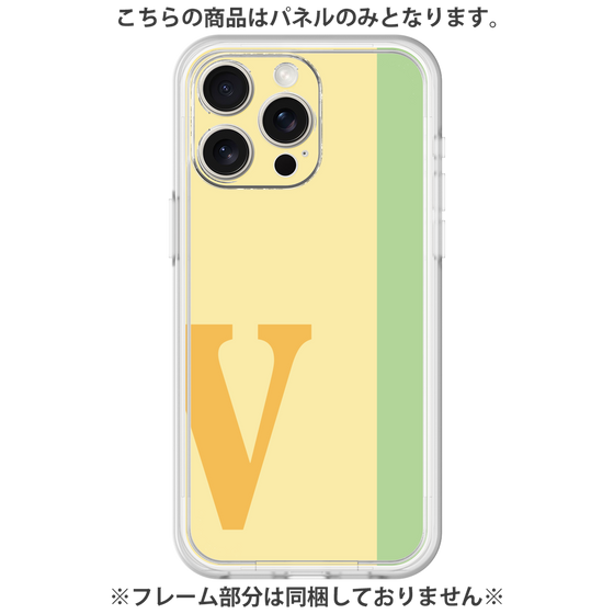 Premium Panel［ Original - initial color line - V yellow ］