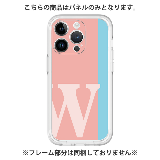 Premium Panel［ Original - initial color line - W pink ］