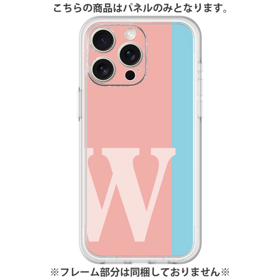 Premium Panel［ Original - initial color line - W pink ］