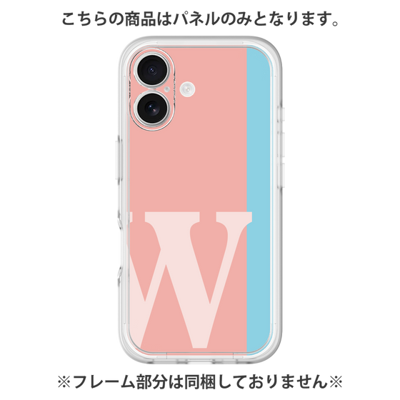 Premium Panel［ Original - initial color line - W pink ］