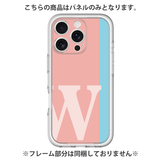 Premium Panel［ Original - initial color line - W pink ］
