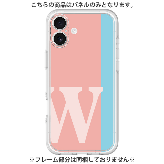 Premium Panel［ Original - initial color line - W pink ］