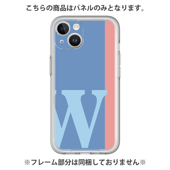 Premium Panel［ Original - initial color line - W blue ］