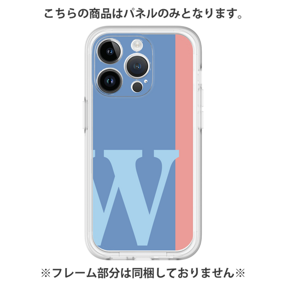 Premium Panel［ Original - initial color line - W blue ］
