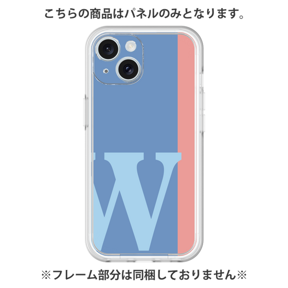 Premium Panel［ Original - initial color line - W blue ］