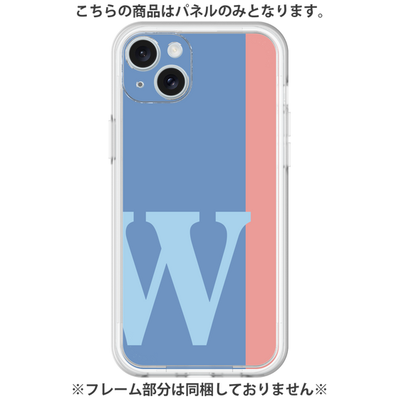 Premium Panel［ Original - initial color line - W blue ］