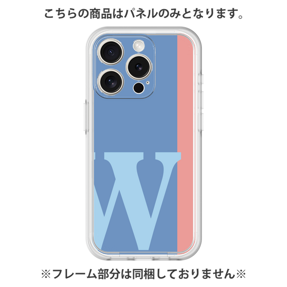 Premium Panel［ Original - initial color line - W blue ］