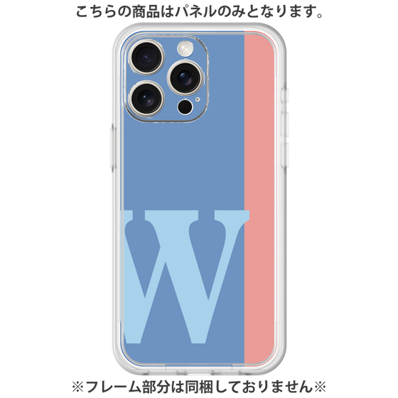 Premium Panel［ Original - initial color line - W blue ］