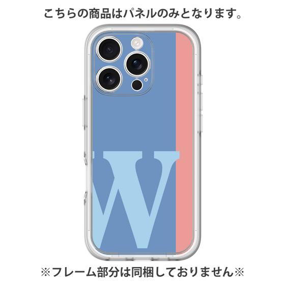 Premium Panel［ Original - initial color line - W blue ］