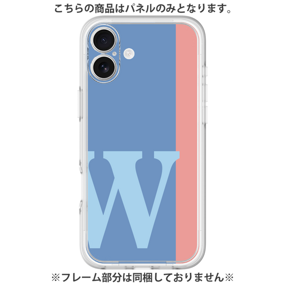 Premium Panel［ Original - initial color line - W blue ］