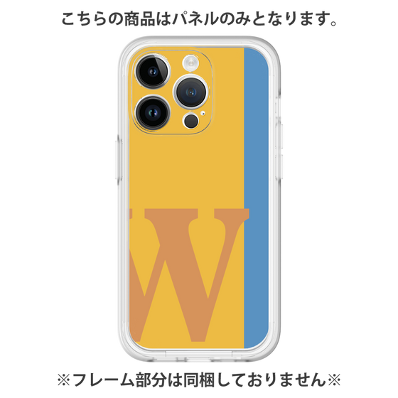 Premium Panel［ Original - initial color line - W orange ］