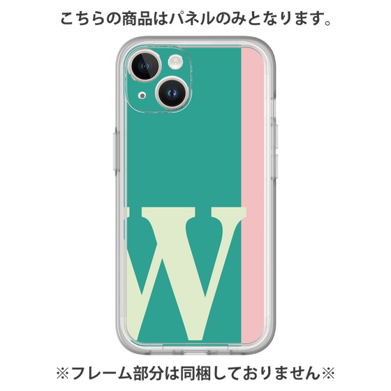 Premium Panel［ Original - initial color line - W green ］