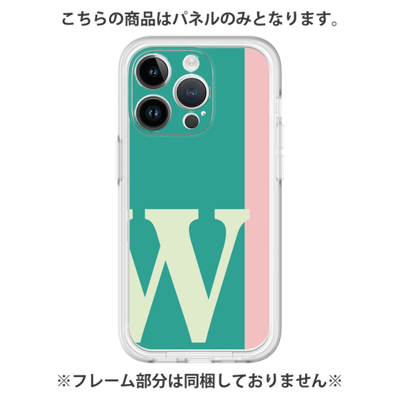 Premium Panel［ Original - initial color line - W green ］