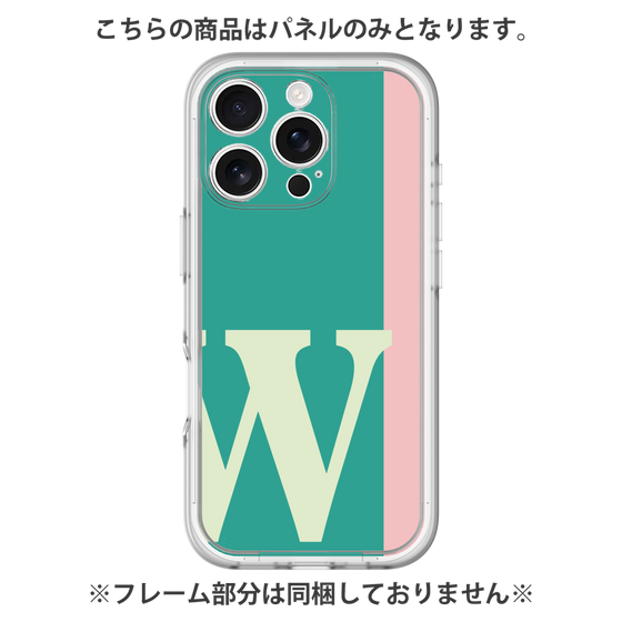 Premium Panel［ Original - initial color line - W green ］