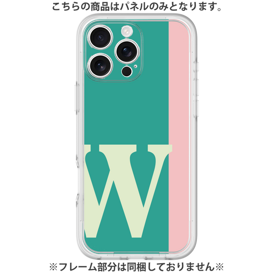 Premium Panel［ Original - initial color line - W green ］