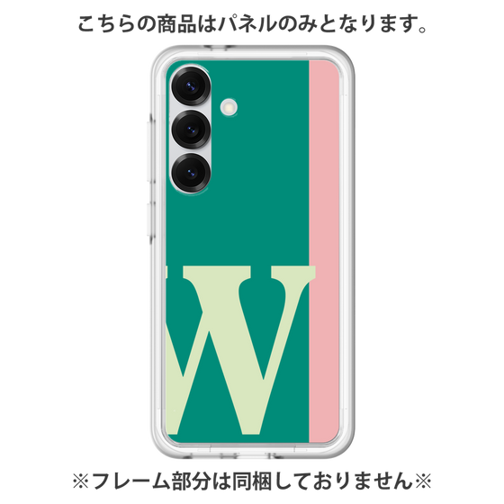 Premium Panel［ Original - initial color line - W green ］