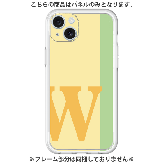 Premium Panel［ Original - initial color line - W yellow ］
