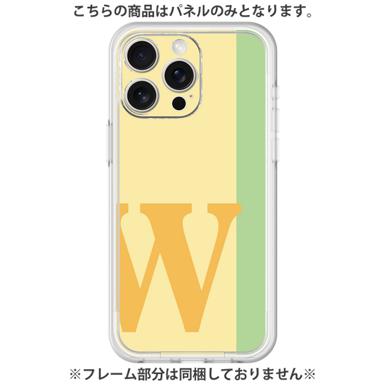 Premium Panel［ Original - initial color line - W yellow ］
