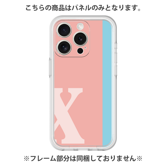 Premium Panel［ Original - initial color line - X pink ］