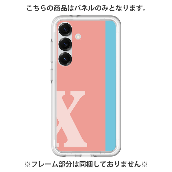Premium Panel［ Original - initial color line - X pink ］