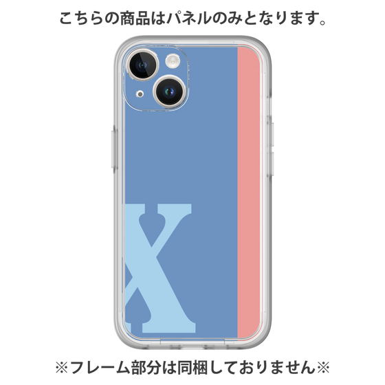 Premium Panel［ Original - initial color line - X blue ］
