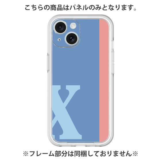 Premium Panel［ Original - initial color line - X blue ］