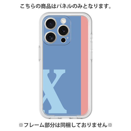 Premium Panel［ Original - initial color line - X blue ］