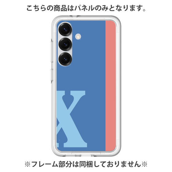 Premium Panel［ Original - initial color line - X blue ］