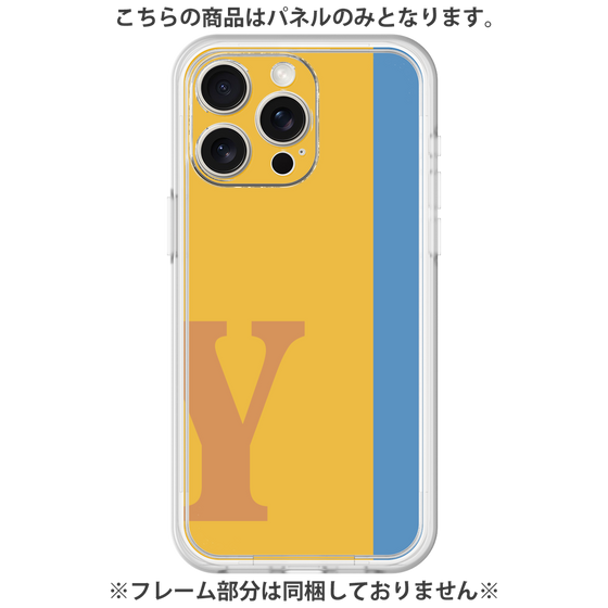 Premium Panel［ Original - initial color line - Y orange ］