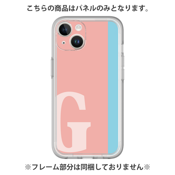 Premium Panel［ Original - initial color line - G pink ］