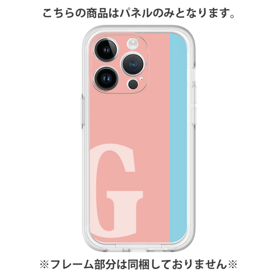Premium Panel［ Original - initial color line - G pink ］